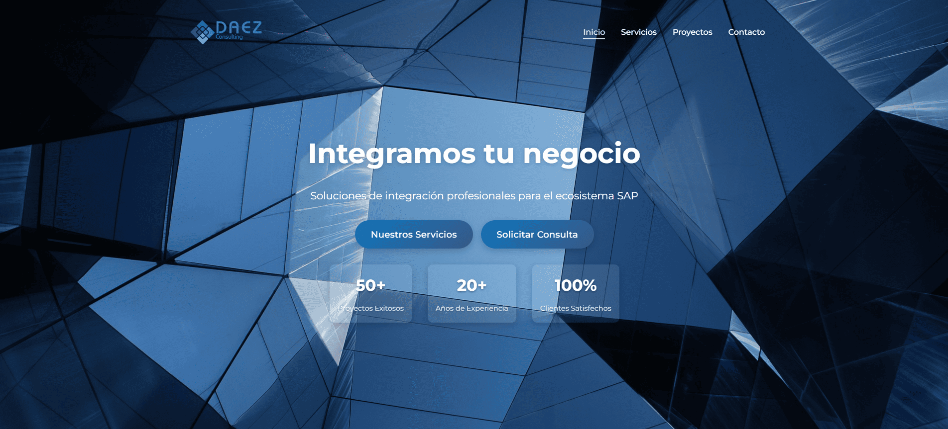 DAEZ Consulting - SAP PI Consulting Landing Page